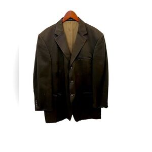 Geoffrey Beene mens casual sports blazer looks and feels like khaki size 42R.